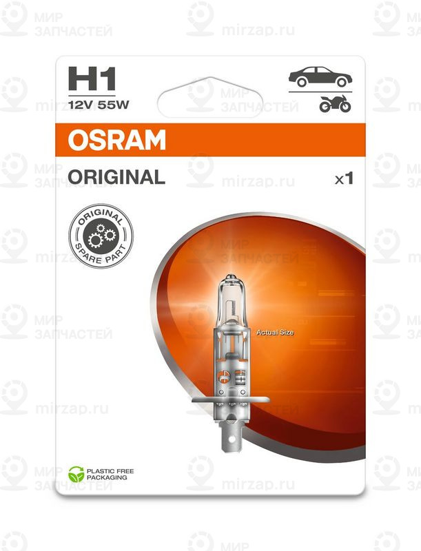 Лампа накаливания, фара дальнего света OSRAM 641501BL