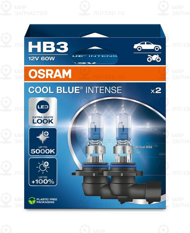 Лампа накаливания, фара дальнего света OSRAM 9005CBN2HB