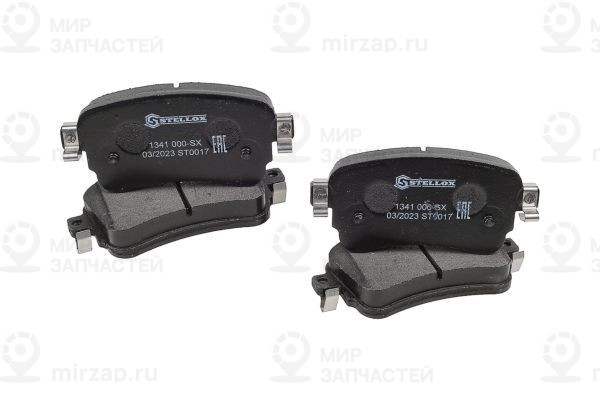 Комплект тормозных колодок, дисковый тормоз STELLOX 1341000SX