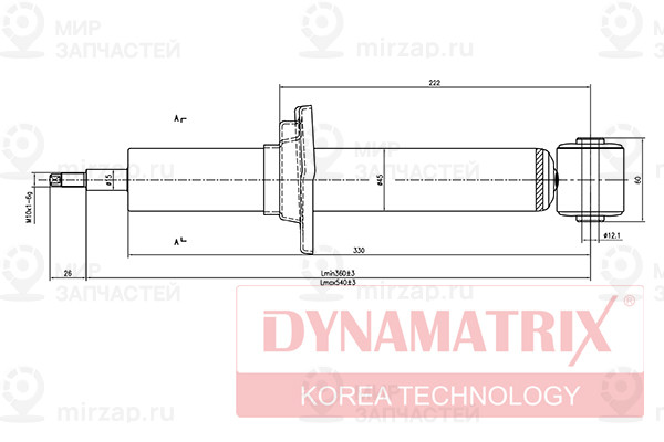 Запчасть DYNAMATRIX DSA441902