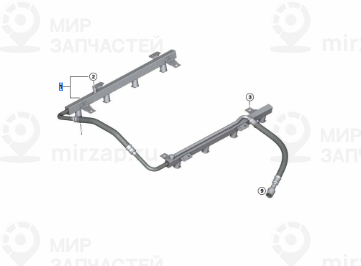 Отвод распределительной магистрали
 BMW 13537534743