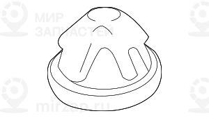 D?mpfungsgummi
BMW 13537639983