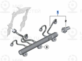 Einspritzrohr
 BMW 13538649321