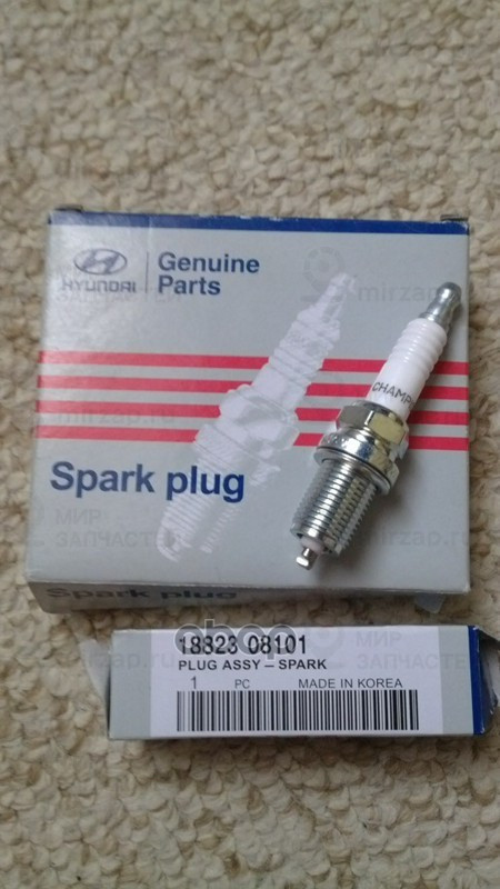 свеча зажигания для легковых автомобилей
 HYUNDAI 1882308101