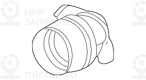 гофрированный кожух
 BMW 13541703726