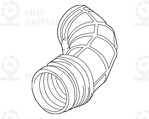 гофрированный кожух ASC+T
 BMW 13541740073
