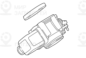 Корпус Дроссельной Заслонки
 BMW 13547502445