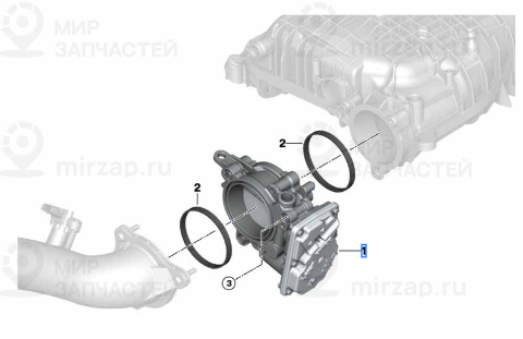 Drosselklappenstutzen
 BMW 13548623324