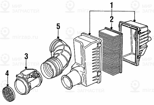 Защитная решетка дополн. вентилятора
 BMW 13621730087