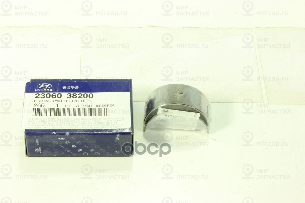 Вкладыши Шатунные (Std)(На Один Шатун)
 HYUNDAI 2306038200