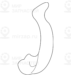 Скоба крепления пружины L=34MM
 BMW 13711707044