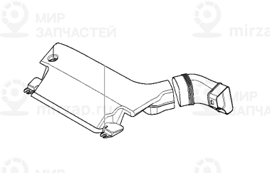 Всасывающий патрубок
 BMW 13717501988