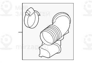гофрированный кожух
 BMW 13717536004