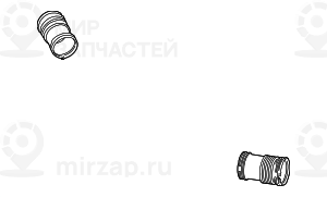 гофрированный кожух
 BMW 13717541068