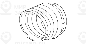 гофрированный кожух
 BMW 13717541069
