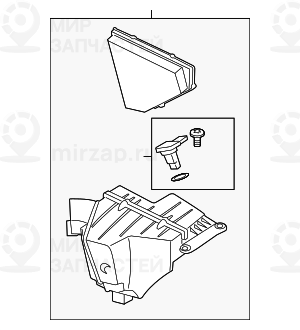 Глушитель шума всасывания воздуха
 BMW 13717555288