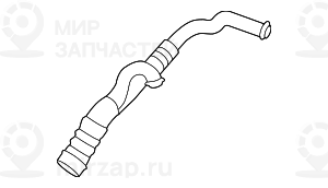 Воздуховод наддувочного воздуха
 BMW 13717571349