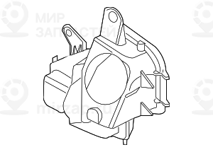 Воздухозаборный кожух П
 BMW 13717571984