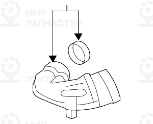Коробка воздухопритока 5-8
 BMW 13717577452