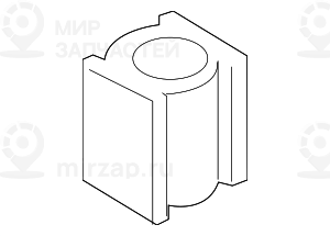 Резинометаллический шарнир
 BMW 13717582315