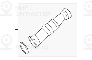 Воздуховод наддувочного воздуха
 BMW 13717583728