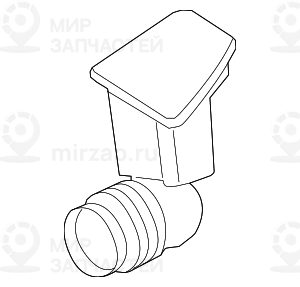Гофрированный чехол с резонатором
 BMW 13717590595