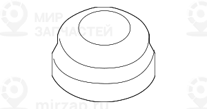 Резинометаллический шарнир
 BMW 13717593170