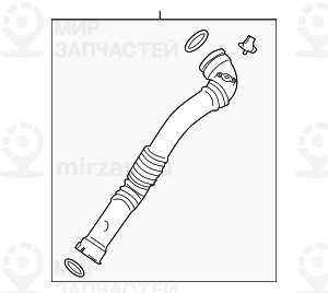 Воздуховод наддувочного воздуха
 BMW 13717612096