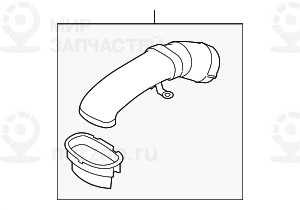 Воздуховод
 BMW 13717624210