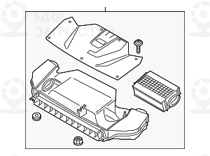 Ansauggerдuschdдmpfer
 BMW 13717848622