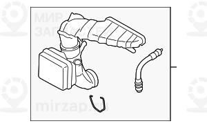Трубопровод чистого воздуха
 BMW 13718517608