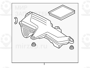 Глушитель шума всасывания воздуха
 BMW 13718623104