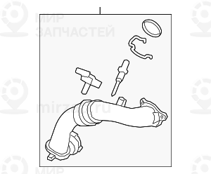 Ladeluftf?hrung
 BMW 13718651066