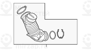 Reinluftrohr Mit Resonato
 BMW 13718656983