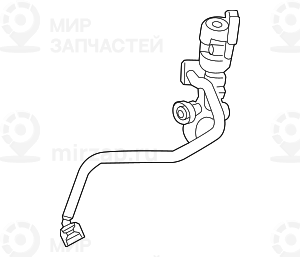 Клапан вентиляции топл.бака с трубопр. ! заменен на 13902366606
 BMW 13907636145