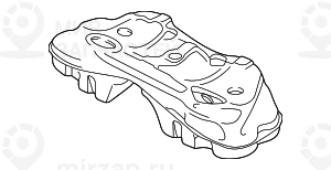 Топливный бак металлический 85L
 BMW 16111181867