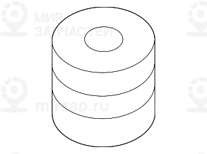 Резиновая втулка
 BMW 16111182454