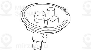 Крышка П
 BMW 16116766161