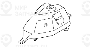 Расширительный бачок
 BMW 16117175067