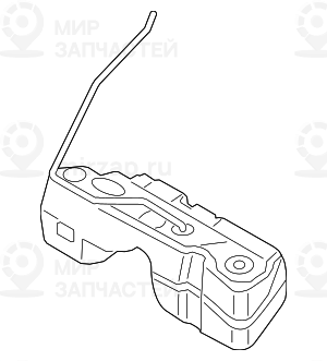 Топливный бак пластмассовый
 BMW 16117220743
