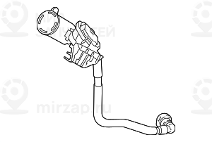 Entlьftungsleitung Mit Staubfilter
 BMW 16117356537