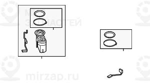 Fцrdereinheit Mit Intankpumpe Und Filter
 BMW 16117403906