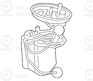 Узел Подачи П
 BMW 16119468608
