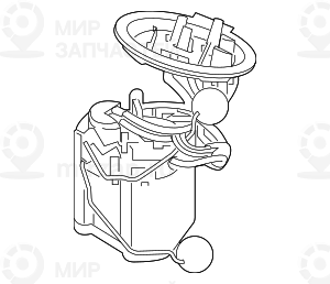 Подающий Модуль
 BMW 16119468619