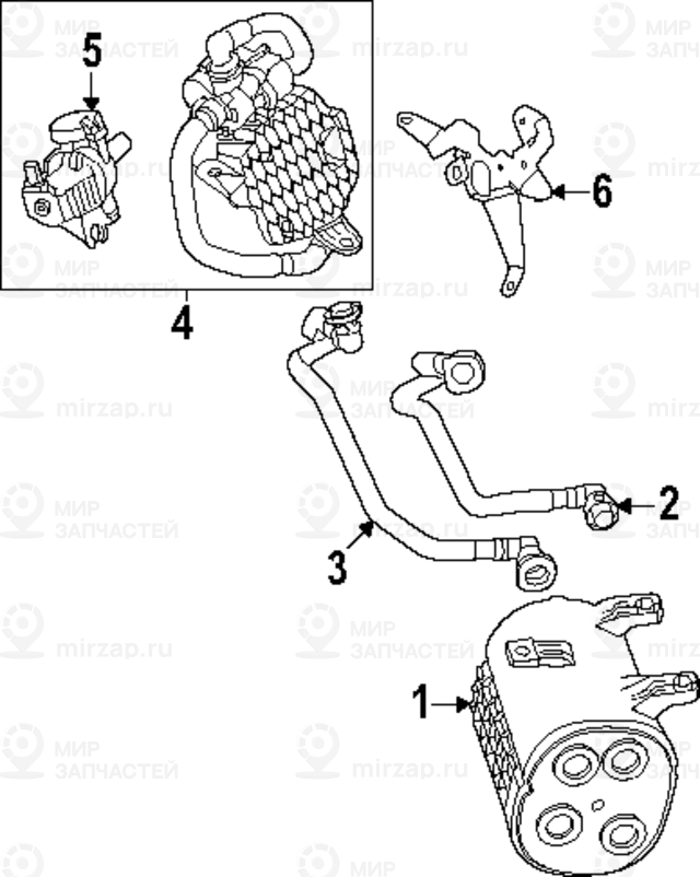 Aktivkohlefilter
 BMW 16137486244