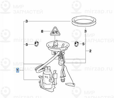 Топливный насос
 BMW 16146752369