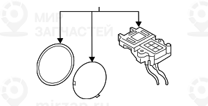 Druck-Temperatur Sensor
 BMW 16147426661