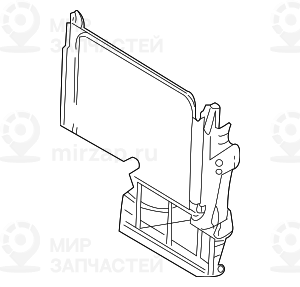 кронштейн модуля
 BMW 17101439105