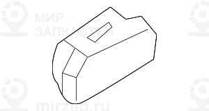 Резинометаллический шарнир
 BMW 17101439113
