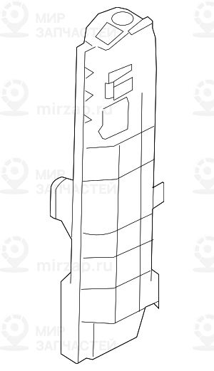 кронштейн модуля
 BMW 17107524912